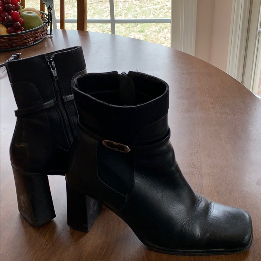 Black boots